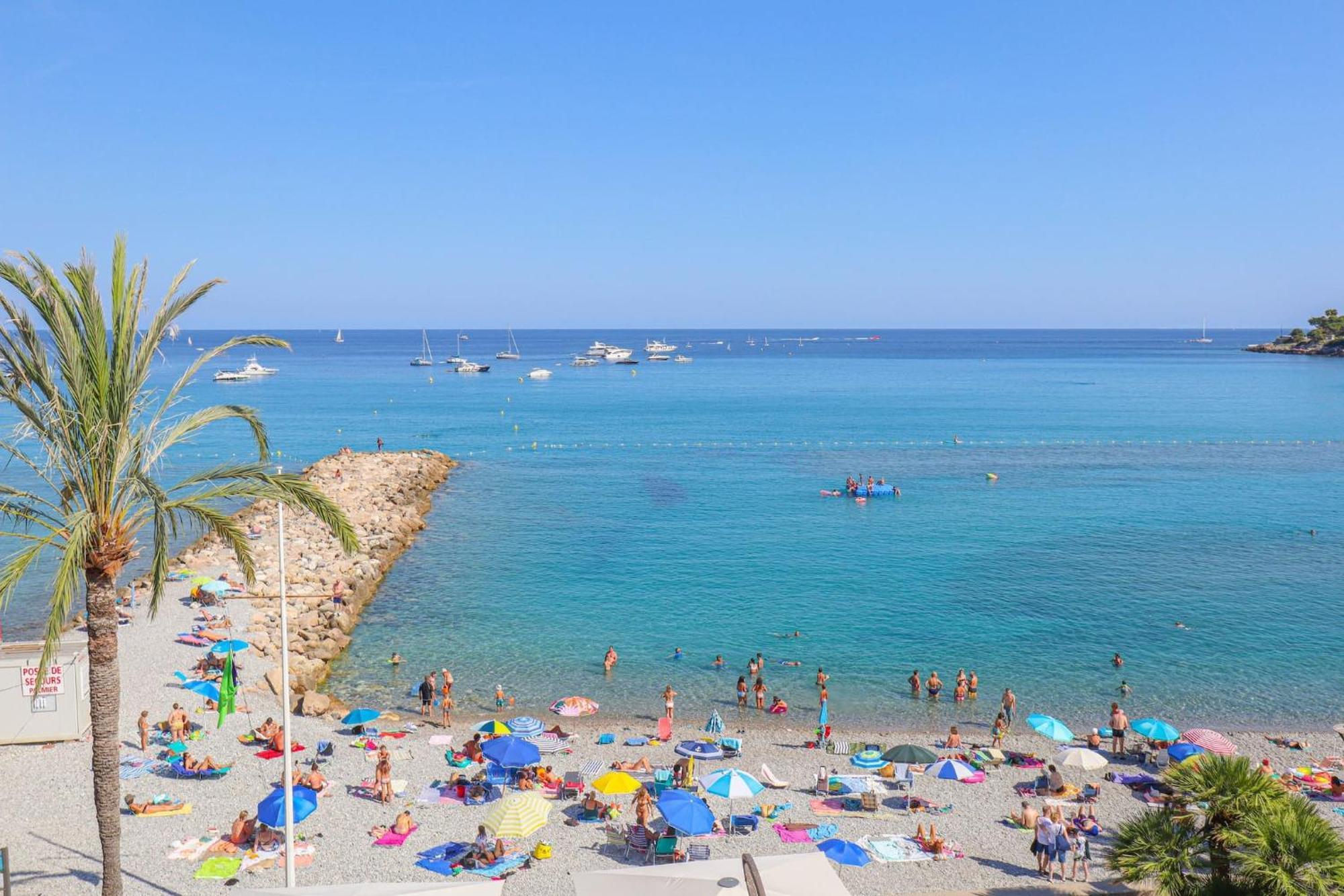 Апартаменты "Splendide Vue" Front De Mer, Terrasse, Gare Train Рокебрюн — Кап-Мартен Экстерьер фото